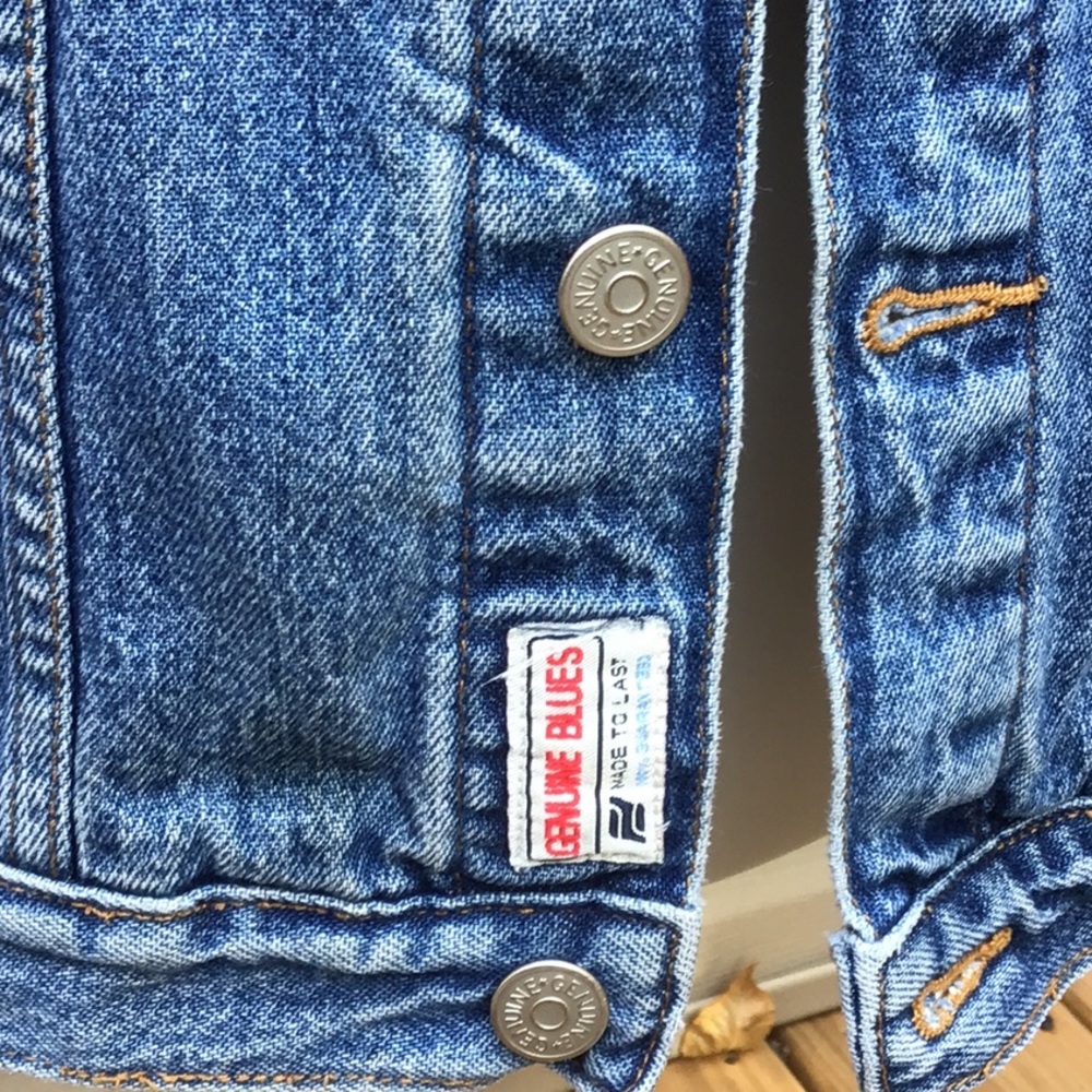 VTG Genuine Blues Denim Jacket, Medium - Picture 5 of 10